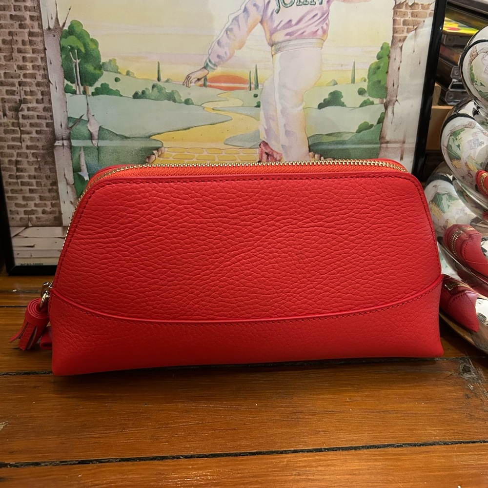 Neely & Chloe Leather Cosmetic Case